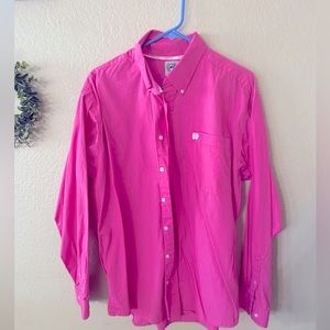 Pink Western Button Down